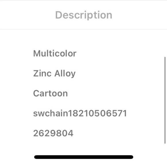 Silver Tone Picture Frame Heart Shaped Keychain- NWT - Picture 5 of 5